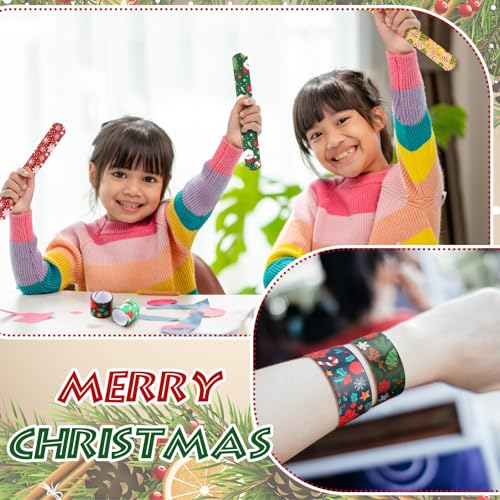 24 Pack Christmas Wrapping Paper Holder Clips - Festive Organizer for Gift Wrap
