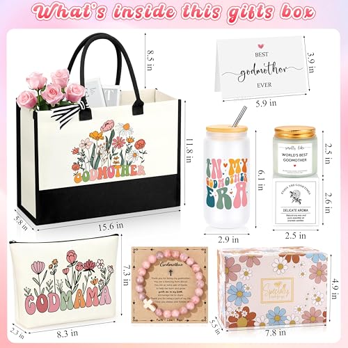 Godmother Proposal Gift Set - Will You Be My Godmother?, 7-Piece