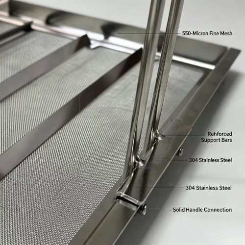 AF45 13.75" x Universal Commercial Deep Fryer Filter, 304 Stainless