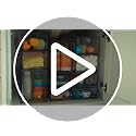 Vtopmart High-4Pack Clear Stackable Storage Drawers - Tall Plastic Organizers