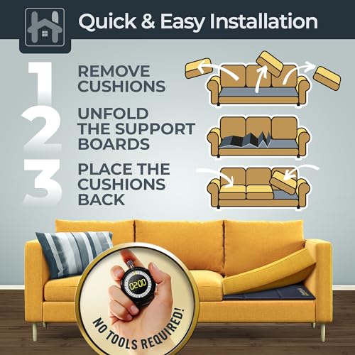 Heavy Duty Couch Support Board 30x68in for Sagging Cushions - Extra Wide Sofa Support