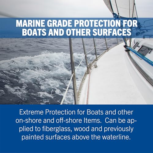 Marine Wood & Fiberglass Primer - Rust-Resistant Base Coat for Above Waterline Surfaces