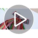 Large Christmas Plaid Wreath Bows with Bells - 2 Pack, 30x20 inches