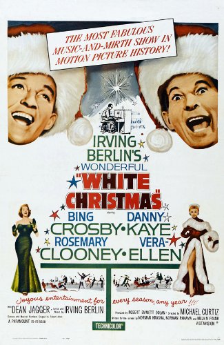 White Christmas Movie Poster 11x17 Inches Bing Crosby Kaye Rosemary