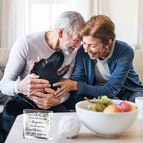 Yookeer Thank You Gift for Employees Coworker, Be Proud of the Work You Do Work Anniversary Christmas Appreciation Gift for Women Men Colleague(Bright Style)