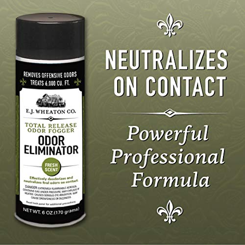 Odor Eliminator Fogger Pack of 3 - Neutralizes Stubborn Foul Odors
