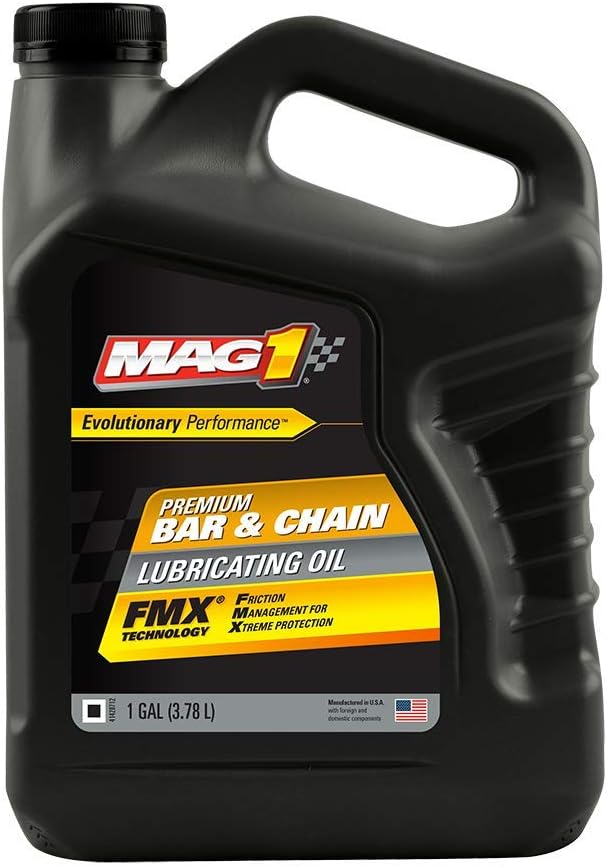 Mag 1 Premium Bar & Chain Oil - High-Performance Lubrication for Chainsaws | 1 Gallon