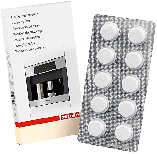 Miele Coffee Machine Cleaning Tablets - 20 Pack for Descaling & Maintenance