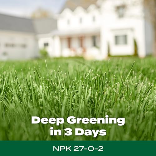 Scotts Green Max Lawn Fertilizer & Iron Feed for 5,000 sq. ft. - Deep Green in 3 Days