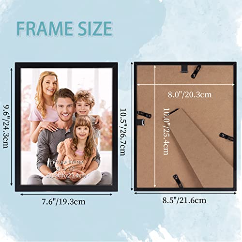 8x10 Black Picture Frame Set of 18 - Wall & Tabletop Display, Variation of THIS listing