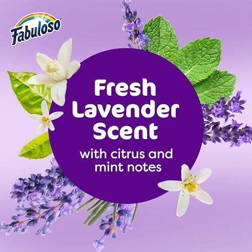 Multi-Purpose Floor Cleaner with Lavender Scent - 128 fl oz, No Rinse, 2X Concentrated