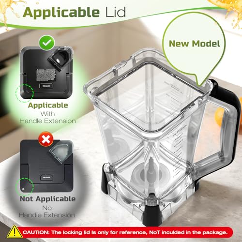 72oz Ninja Blender Replacement Pitcher Compatible with BN750 BN751 BN801