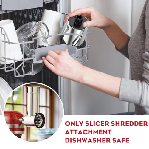 KitchenAid Meat Grinder & Stainless Steel Slicer Shredder Attachment Set