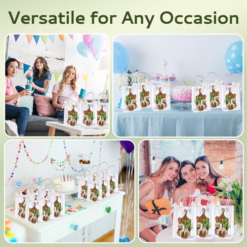 Baby Shower Prize Set - 6 Acacia Square Shaped Cheese Boards & Gift Items - Wishfond