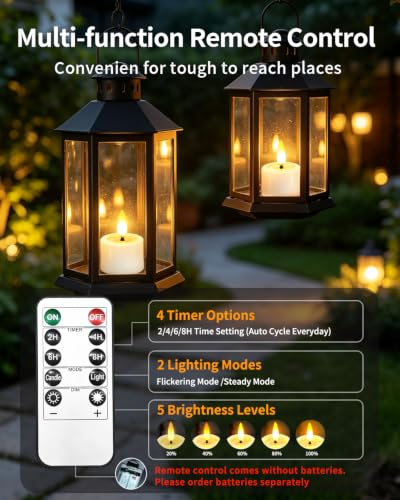 White 12 Pack Rechargeable LED Tea Lights Candles with Charging Base & Remote