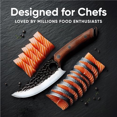 Matsato 6.3-Inch Chef Knife - Japanese Steel Kitchen Knife for Slicing & Chopping