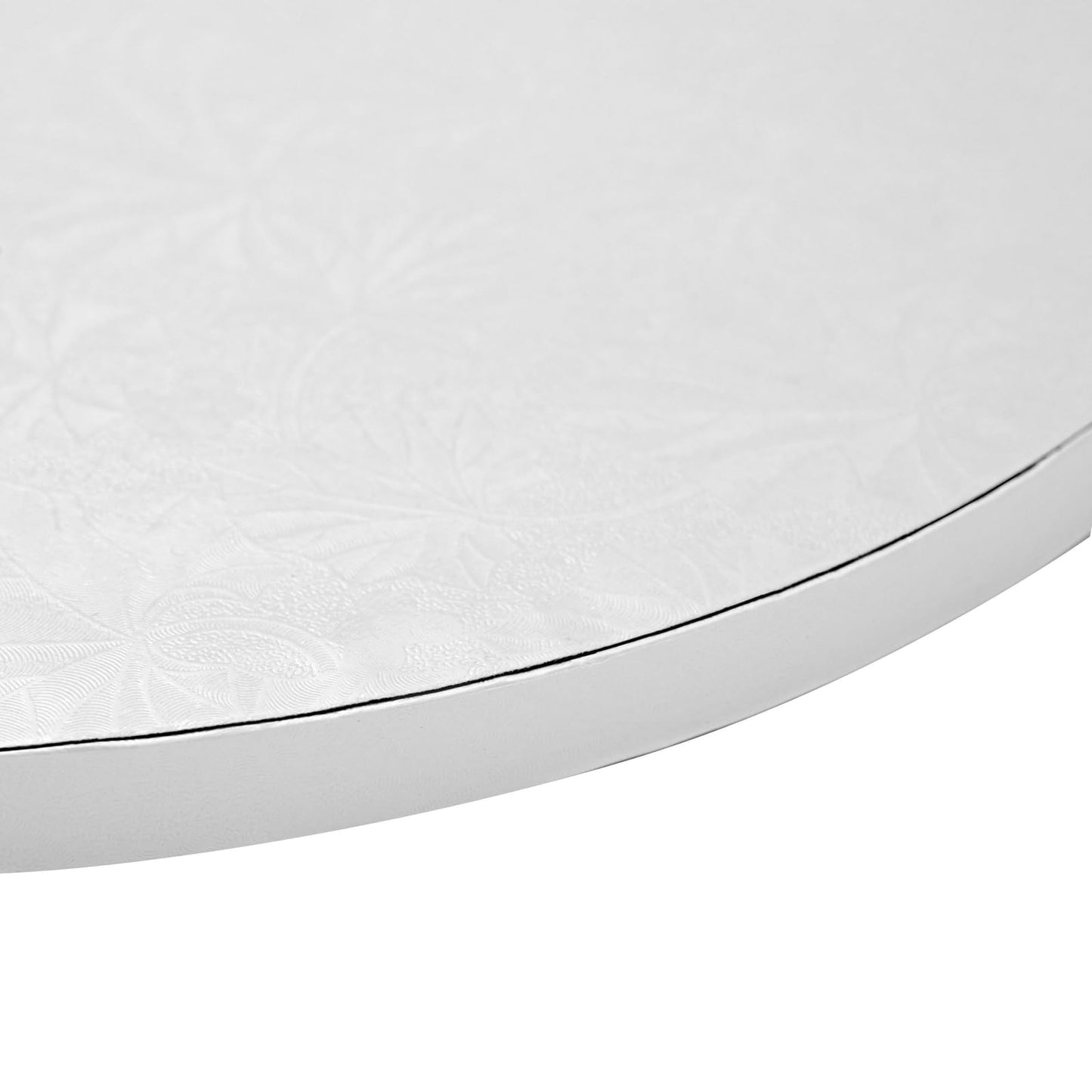 Juvale 12-Inch Round Cake Drum Board Set - 12 in, White, 3-Pack, Modern - Cake Drum Set for Baking Supply & Base Board Display