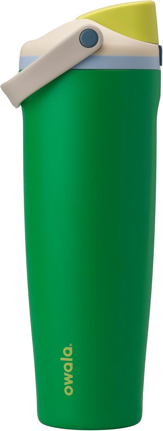 Owala FreeSip Sway Insulated Water Bottle - 40oz Stainless Steel with Two-Way Spout & Built-In Straw | Leak Proof, BPA Free, Perfect for Travel & Sports