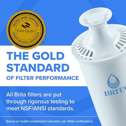 Brita Large 10-Cup Water Filter Pitcher with BritaPlus Filter - Clear