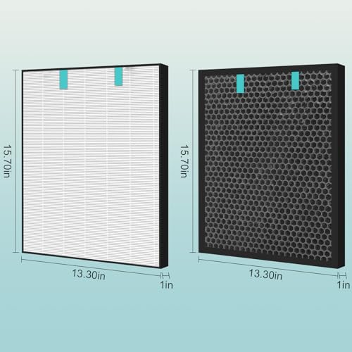 Air400 Filter Replacement Set for Bissell Air 400, 2 Sets Included