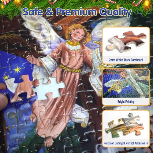 2026 Advent Calendar Jigsaw Puzzle for Kids and Adults - 24-Day Holiday Countdown