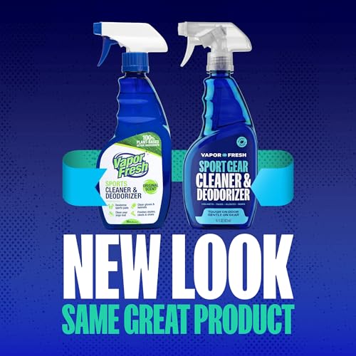 Vapor Fresh Sports Gear Cleaner & Deodorizer Spray Pack of 3 - 16oz Each