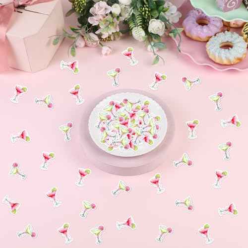 200Pcs Margarita Party Confetti Margs and Matrimony Bachelorette Table Decorations Margarita Table Scatter Decor for Women Cocktail Birthday Bridal Shower Wedding Engagement Party Decor Supplies