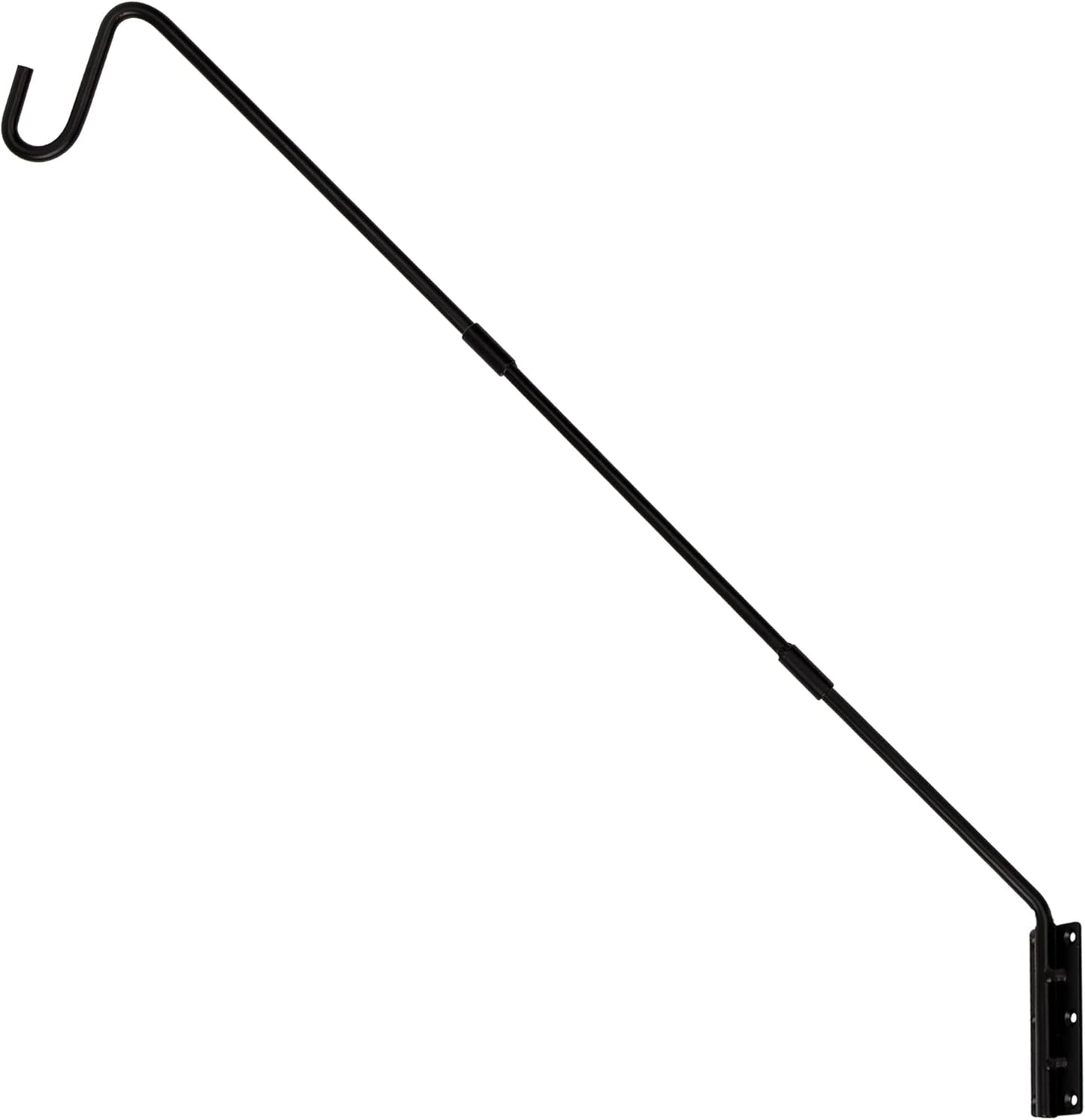 Juegoal Heavy Duty Deck Hook - 25" or 36" Wall Mounted Plant Bracket for Bird Feeders & Lanterns