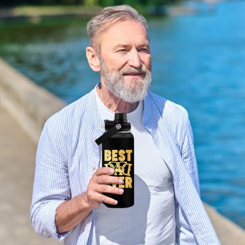WWHSAI Dad-1 32oz Water Bottle Gift for Dad from Daughter Son Father's Day