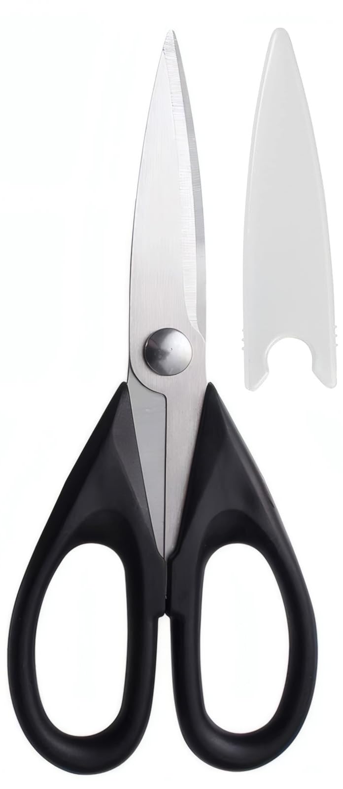LifeVoltivus Multipurpose Kitchen Shears, 8.7" Professional Heavy-Duty Scissors, Dishwasher Safe, Rust-Resistant Stainless Steel, Ergonomic Soft Grip Handles for Cooking and Home Use