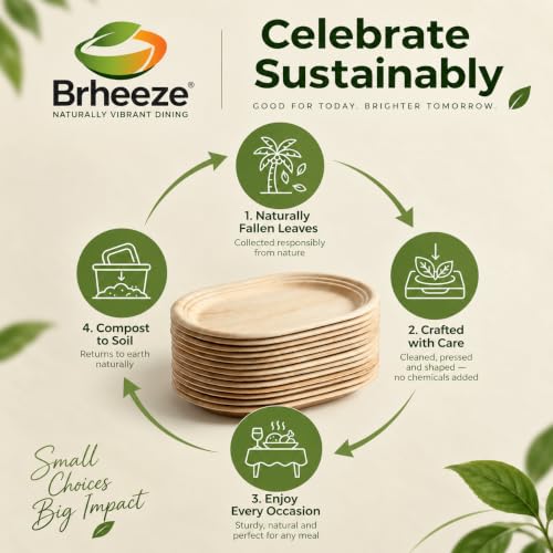 Disposable Bamboo Serving Platters 22x12 Oval Trays Eco-Friendly Dinnerware for Events
