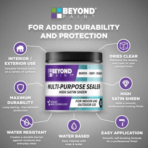 Beyond Paint Multi-Purpose Water-Based Sealer for Interior & Exterior Projects