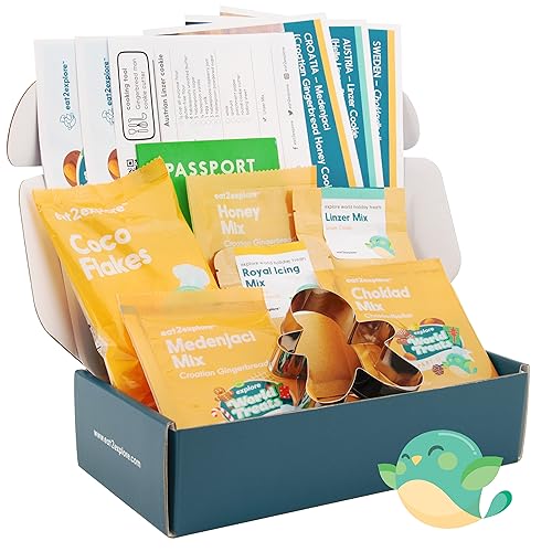 Eat2Explore European Desserts Baking Set for Families & Homeschooling - Explore International Food & Culture