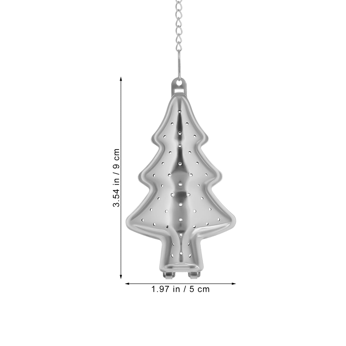 Abaodam Stainless Steel Tea Infuser Tree Shape 6-Pack Loose Leaf Tea Strainers Filters for Home Office Brewing Accessories