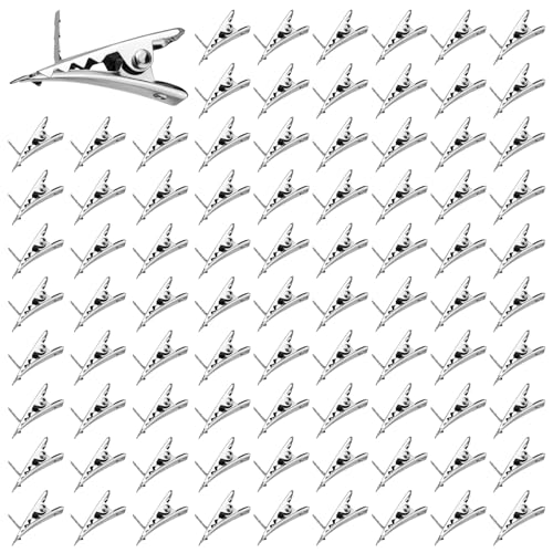 100Pcs Christmas Ornament Clip for Tree, Flowers Alligator Clips Decor