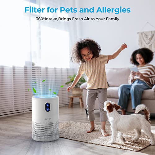 HEPA Filter Replacement for B-D02L/B-D02 Air Purifier 5.5x5.5x5.9 Inches 2-Pack