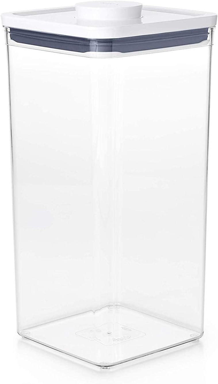 OXO Good Grips 6-Quart Square POP Container - Airtight Food Storage for Bulk Items (Set of 4)