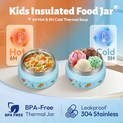 Itslife Kids Bento Lunch Box Set Blue-KL - Insulated Food Containers & Utensils