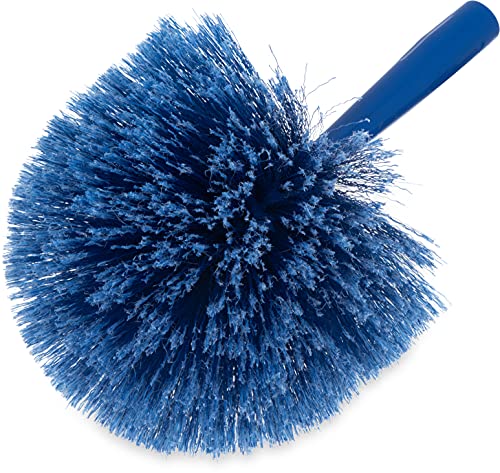 12-Pack Blue Sparta Round Duster Head 7 Inch for Overhead Cleaning - Soft Bristles