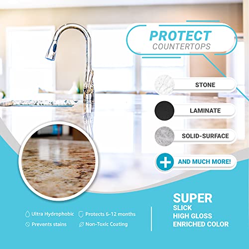 Lifeproof 2-Pack Ceramic Coating Spray Kit - Protect & Shine Kitchen & Bath Surfaces - Variation 2