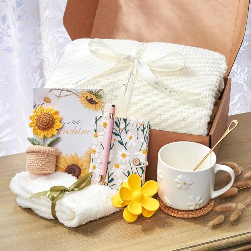 Sunshine Hugs Gift Box for Women - Self-Care & Cozy Care Package