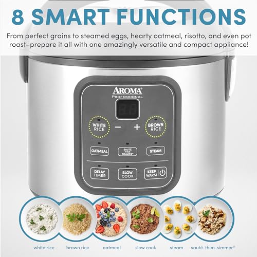 Professional 8-Cup Digital Rice Cooker & Multicooker — Steamer & Slow Cooker, Variation of THIS listing