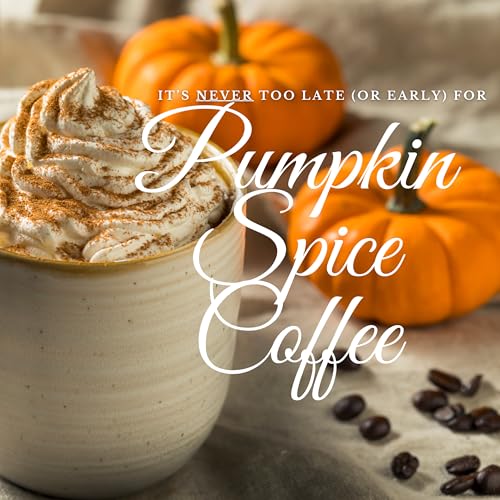 New England Coffee Pumpkin Spice Ground Coffee 11oz - Pack of 3, Arabica, Kosher