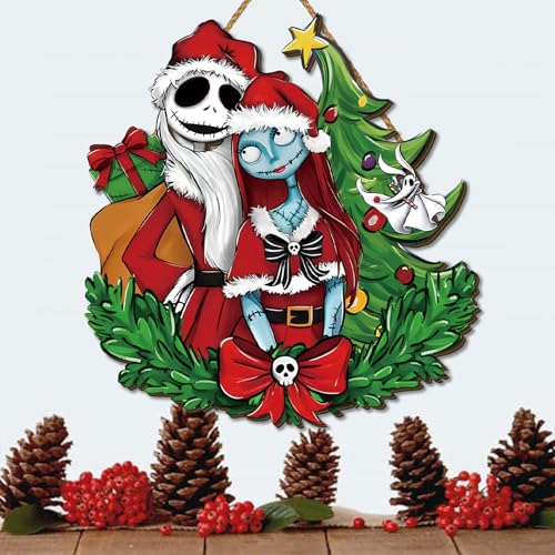 Christmas Decorations Hanging Sign Wooden Door Sign New Year Winter Xmas Decor Christmas Decorations for Home Party