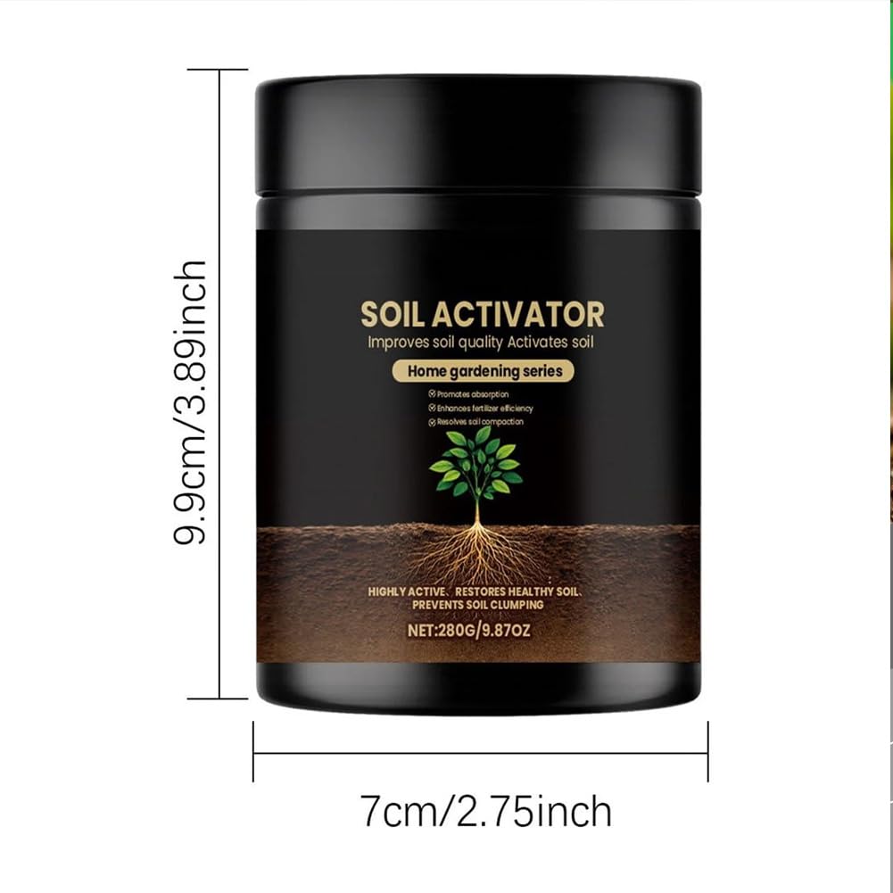 Skiennix Soil Activator - Concentrated Black Water Revitalizer for Lawn & Garden (1 PC)