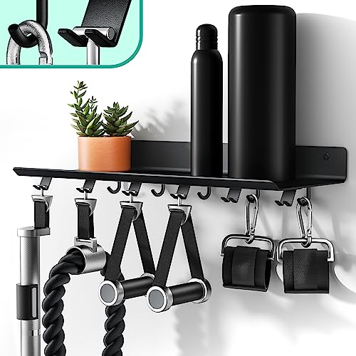 Crostice 1-Tier Floating Shelf for Fitness & Home Gym Accessories