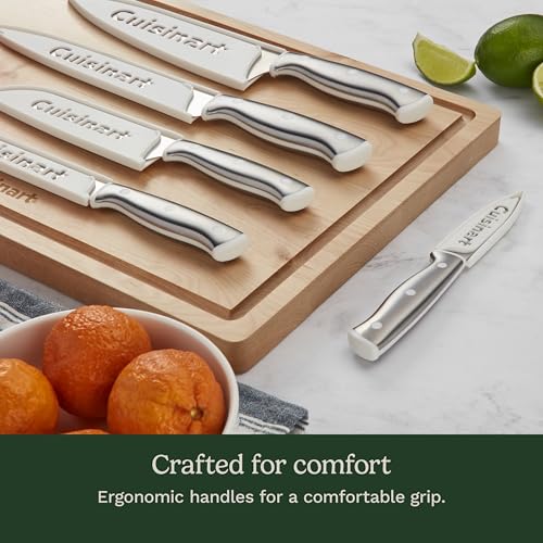 Cuisinart Classic ColorCore 10-Piece Kitchen Knife Set with Blade Guards