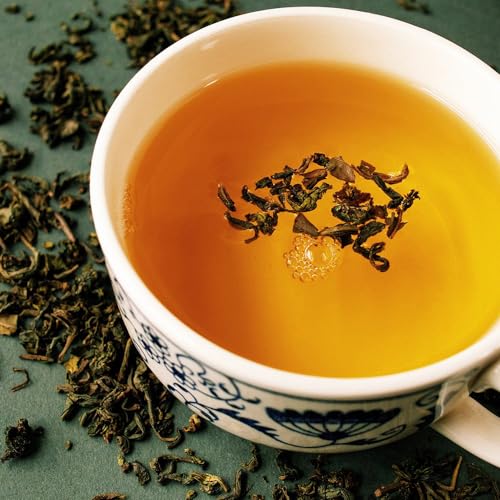 Organic Jasmine Green Tea Loose Leaf - 1 Pound (16 Ounce) - USDA Organic, Non-GMO