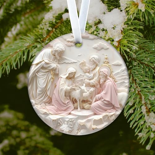 Christmas Ornaments Nativity Scene for tree