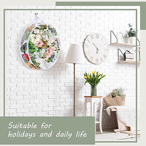 Remagr 4 Pcs 30in Clear Wreath Storage Bag - Transparent, Waterproof